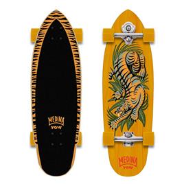 Yow Medina Bengal 33´´ Signature Series Surfskate Amarelo 9.85 Inches