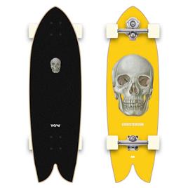 Yow C-hawk 33´´ Christenson X Surfskate Amarelo 9.85 Inches