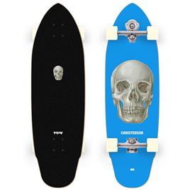 Yow Lane Splitter 34´´ Christenson X Surfskate Azul 9.85 Inches