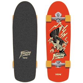 Yow Fanning Falcon Performer 33.5´´ Signature Series Surfskate Laranja 10.25 Inches