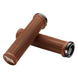 Title Mtb L01 Lock-on Grips Castanho 135 mm