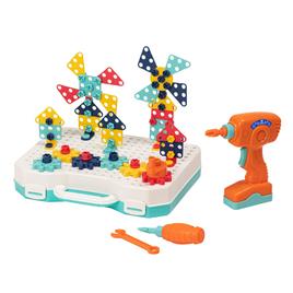 Eurekakids Creative Construction Suitcase - Creative Board 249 Pieces