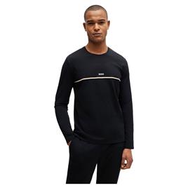 Boss Unique Long Sleeve T-shirt Pyjama Preto L Homem