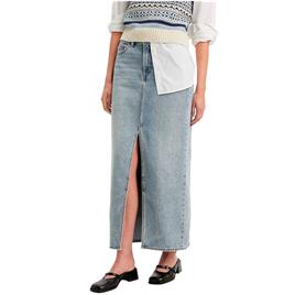 Levi´s ® Ankle Column Skirt Cinzento 32 Mulher
