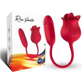 ARMONY - ROSELIP LICKING VIBRANDO CLITÓRIO E VIBRADOR VERMELHO