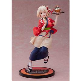 Aniplex Pvc 1/7 Nishikigi Gossip 26 Cm Lycoris Recoil Statue Beige