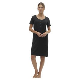 Mamalicious Mira Solid Jrs Short Sleeve Dress Preto XS Mulher