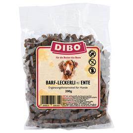 DIBO BARF Snacks com pato - Pack económico: 6 x 200 g