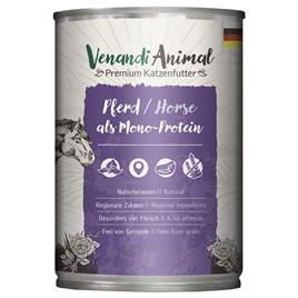 Venandi Animal Monoproteína 6 x 400 g comida húmida para gatos - Cavalo