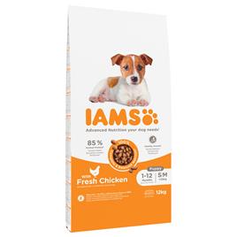 IAMS for Vitality Dog Puppy & Junior Small / Medium com frango - Pack económico: 2 x 12 kg