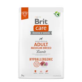 Brit Care Dog Hypoallergenic Adult Medium Breed cordeiro e arroz - 3 kg