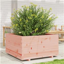 vidaXL Vaso/floreira de jardim 90x90x49,5 cm madeira de douglas maciça