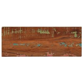 vidaXL Tampo de mesa retangular 70x30x3,8 cm madeira recuperada maciça
