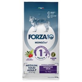 Forza 10 Diet Mono Medium & Large Sensitive Skin com peixe - 10 kg