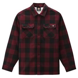 Dickies Sherpa Sacramento Long Sleeve Shirt Vermelho 2XL Homem