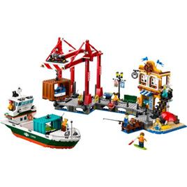 LEGO - Porto Marítimo com Navio de Carga 60422