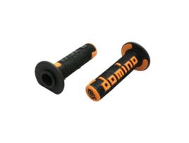 Domino Off Road Rps Opened End Grips Laranja 22mm / 120mm