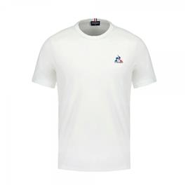 Le Coq Sportif Ess N°1 Short Sleeve T-shirt Branco S Homem