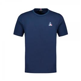 Le Coq Sportif Ess N°1 Short Sleeve T-shirt Azul S Homem