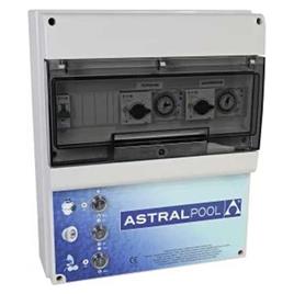 Astralpool 70423 Type C + Type D Control Box Overload Protection For 2 Pumps And Control For 2 Underwater Light Transparente