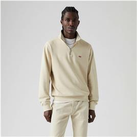 Levi´s ® Original Half Zip Sweatshirt Beige M Homem