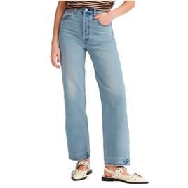 Levi´s ® Ribcage Straight Ankle Jeans Azul 26 / 29 Mulher