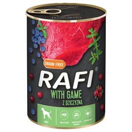 Rafi Adulto 24 x 400 g - com veado, mirtilo-vermelho e mirtilo