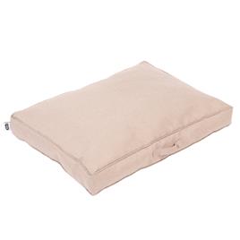 Colchão TIAKI Memory Foam bege para cães  - L: 120 x 90 x 19 cm (C x L x A)