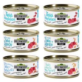 Greenwoods Delight Atum 6 x 70 g - Pack misto de degustação  - Pack misto (4 variedades)