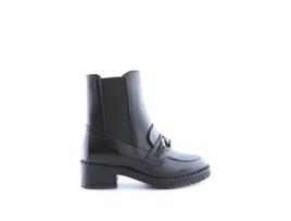 Botas PARODI SUNSHINE Militar 95LAGO Pele para Mulher (36 - Preto)