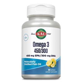 Kal Big Omega 3 Epa 450mg/dha300mg Softgels 120 Units Transparente