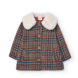 Boboli Jacquard Check Jacket Castanho 4 Years