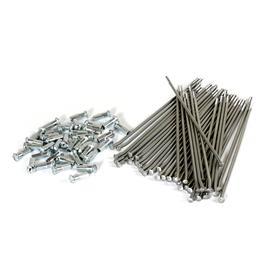 Haan Wheels Ktm 450 Exc-f 2003-2024 Spokes  32 Units Prateado 19´´