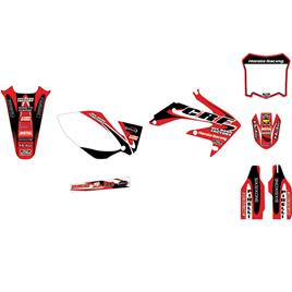 Why Stickers Honda Crf450r 2008 Graphic Kit Vermelho