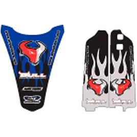Why Stickers Yamaha Yz450f 2003-2005 Rear Fender Graphics Kit Colorido