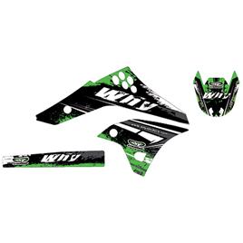 Why Stickers Kawasaki Kx450f 2006-2008 Graphic Kit Verde