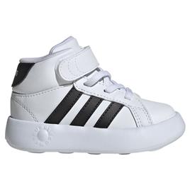Adidas Grand Court Mid Infant Trainers Branco EU 25 1/2 Rapaz