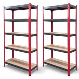 Catterhouse Cargo Advance 90 90x40x180 Cm Galanized Shelf 2 Units Castanho