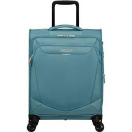 Mala de Cabine American Tourister SummerRide Spinner 55cm/ 55x40x23cm/ 4 Rodas/ Azul Brisa