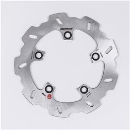 Braking Ya34rid Rear Disc Brake Prateado Ø220 x 106 mm