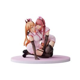 Furyu Pvc 1/7 Power & Makima Nurse See. 14 Cm Chainsaw Man Statue