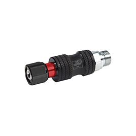 Xs Scuba Second Stage Inline Valve Preto