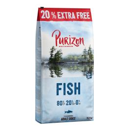 Purizon 14,4 kg ração para cães em promoção: 12 + 2,4 kg grátis! - Peixe