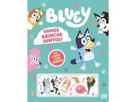 Livro Bluey: Vamos Brincar Juntos!: Livro Com Ímanes