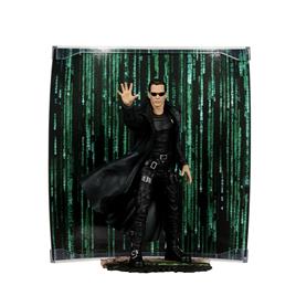 Mcfarlane Toys Matrix Movie Maniacs Neo 15 Cm Figure Verde