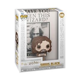 Funko Harry Potter Pop! Comic Cover Vinyl Poster With Sirius Black 9 Cm Figure Transparente