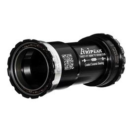 Tripeak Twist Fit Bb86 Sram Dub Ceramic Bottom Bracket Cups Prateado 86/92 mm