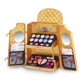 Cra-z-art Shimmer ‘n Sparkle Make-up Set Backpack Dourado