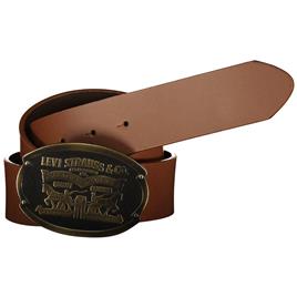 Levi´s Footwear Billy Plaque Belt Castanho 100 cm Homem