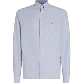 Tommy Hilfiger Heritage Oxford Rf Long Sleeve Shirt Cinzento 2XL Homem